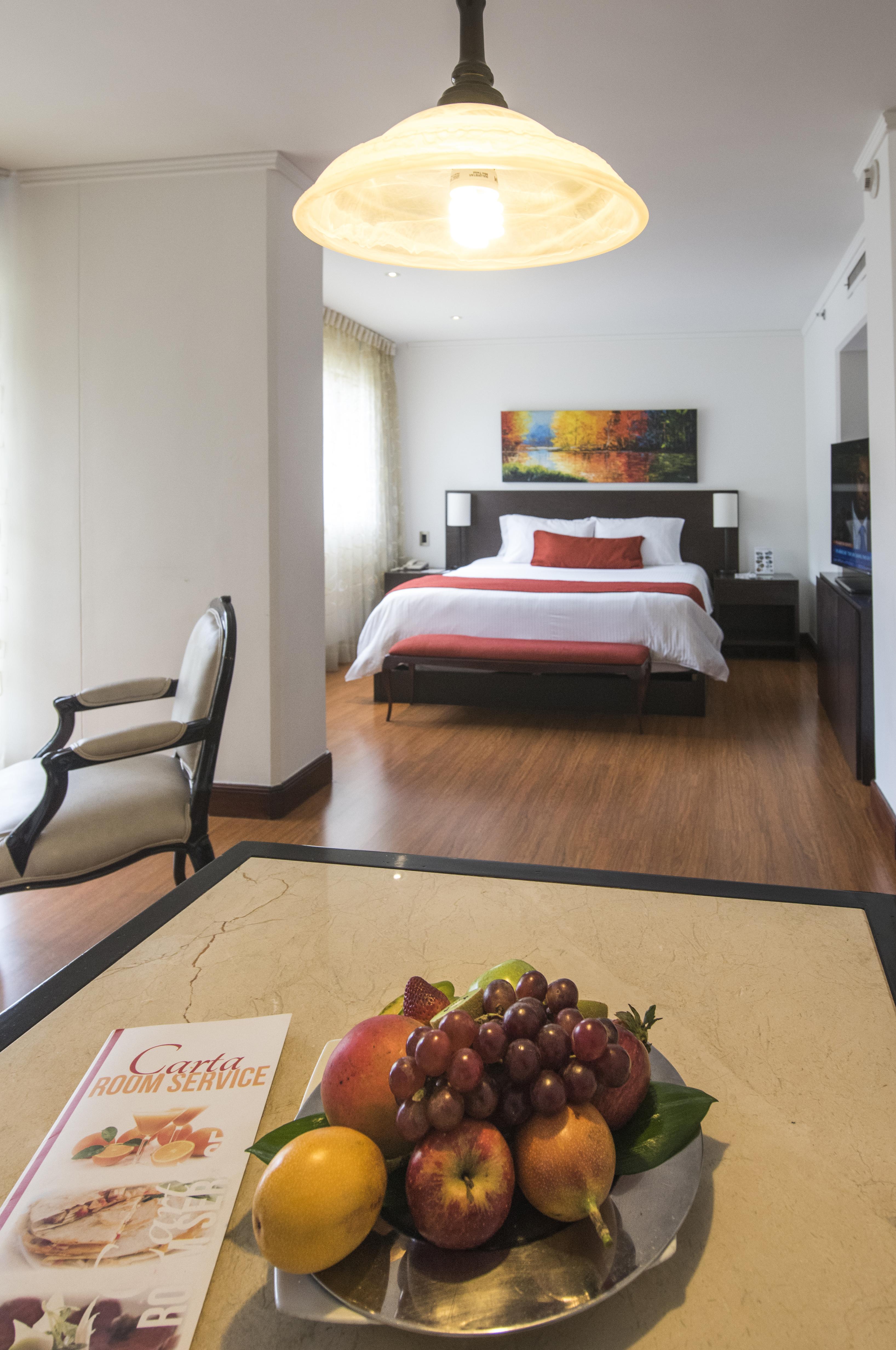 Hotel Dann Carlton Belfort Medellín Exteriér fotografie A room at the hotel